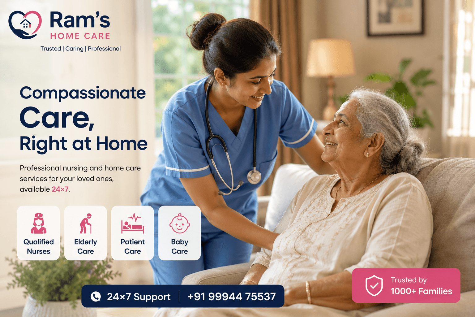 Compassionate home nursing care